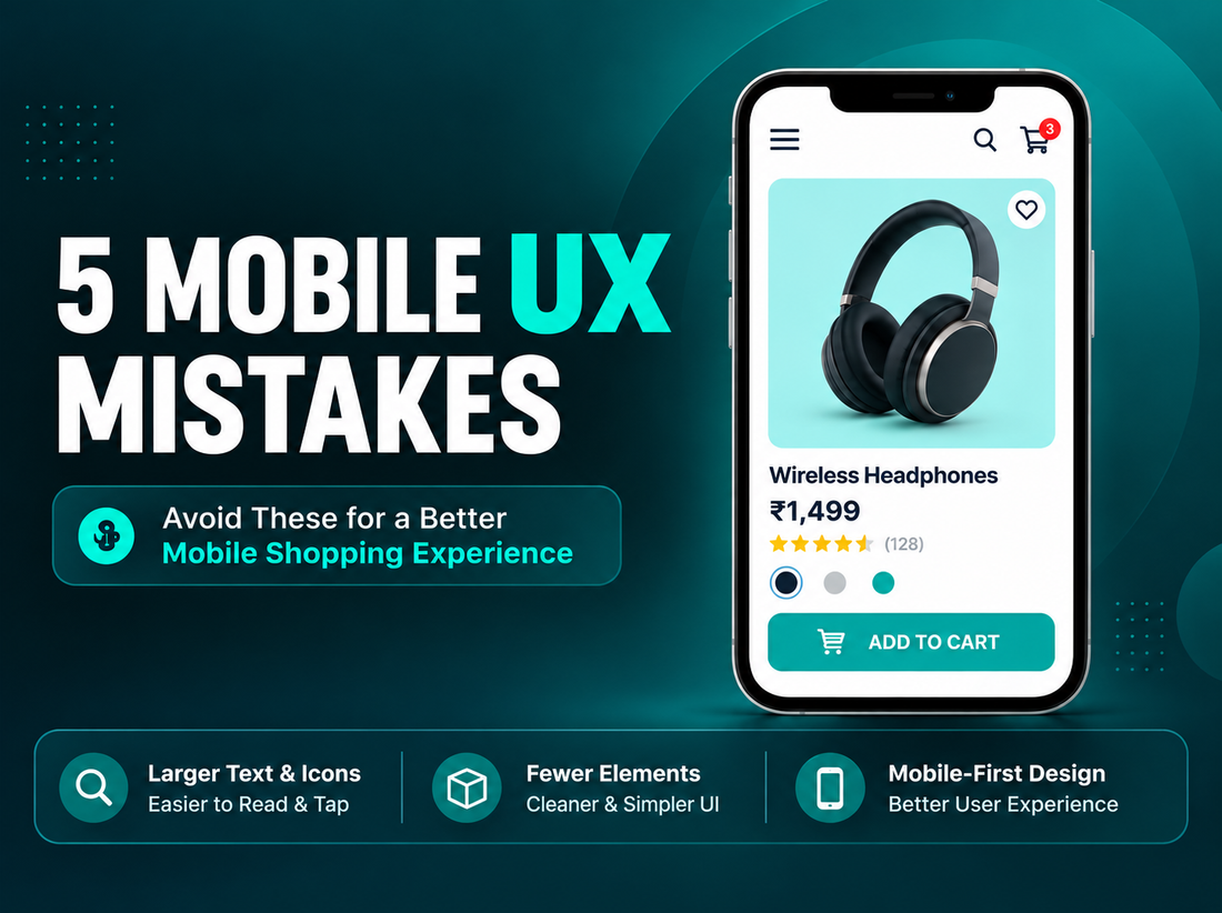 5 Mobile UX Mistakes That Quietly Kill E-Commerce