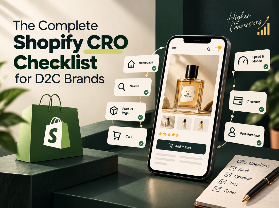 The Complete Shopify CRO Checklist for D2C Brands