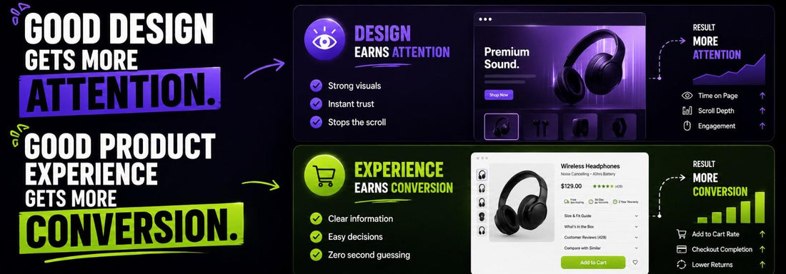 Good Design Vs Good Product Experience