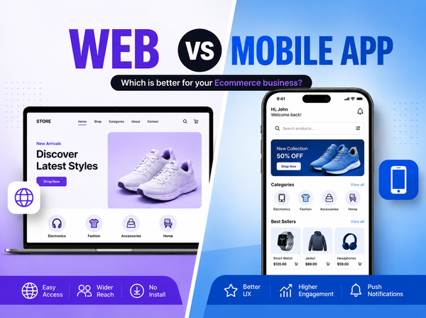 Web vs. Mobile App for E-commerce: Which Is Better?