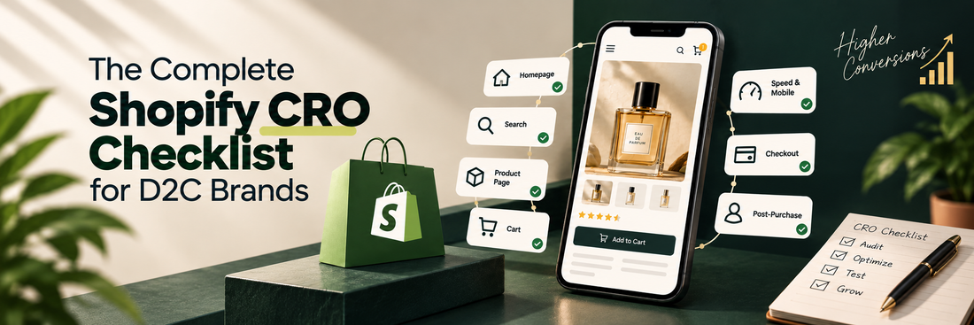 The Complete Shopify CRO Checklist for D2C Brands
